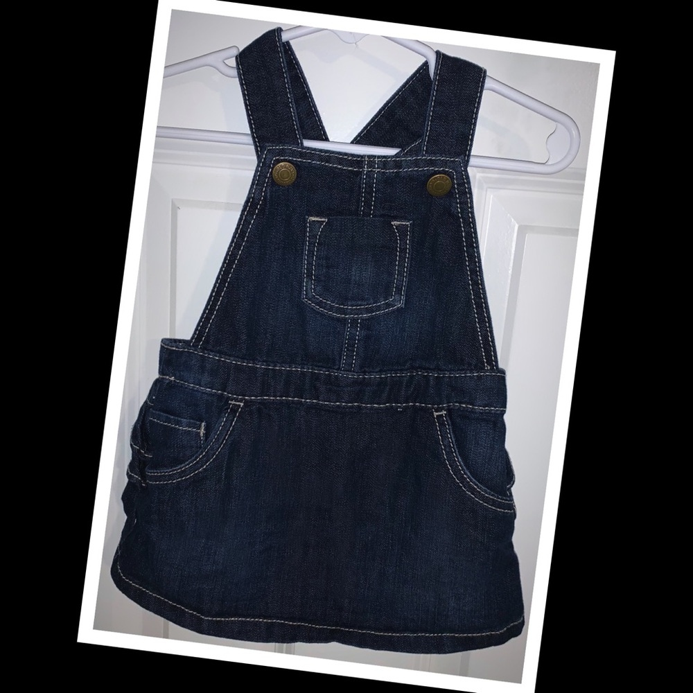 •Old Navy girls 6-12m overalls💙EUC💙 - Picture 1 of 3